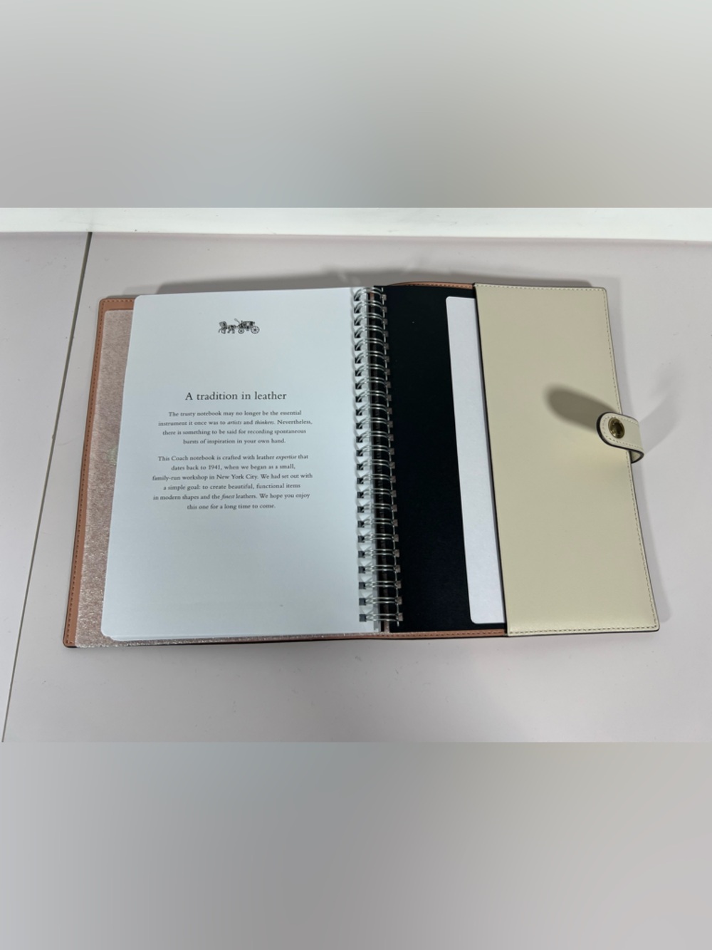 NWT: Coach Floral Signature Notebook Planner Case Canvas - Picture 7 of 10